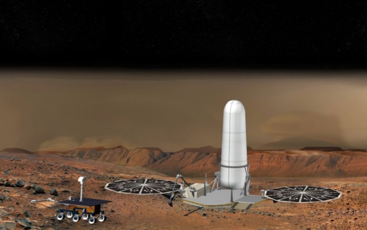 Mars sample-return mission